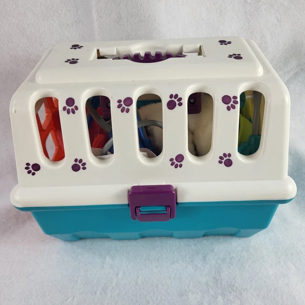 Veterinary Pretend Play Kit Pet Medical Doctor Set Toys Dog Imagination 20+ pcs